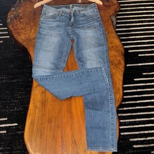 7 For All Mankind Women's the Slim cigarette Blue Jeans